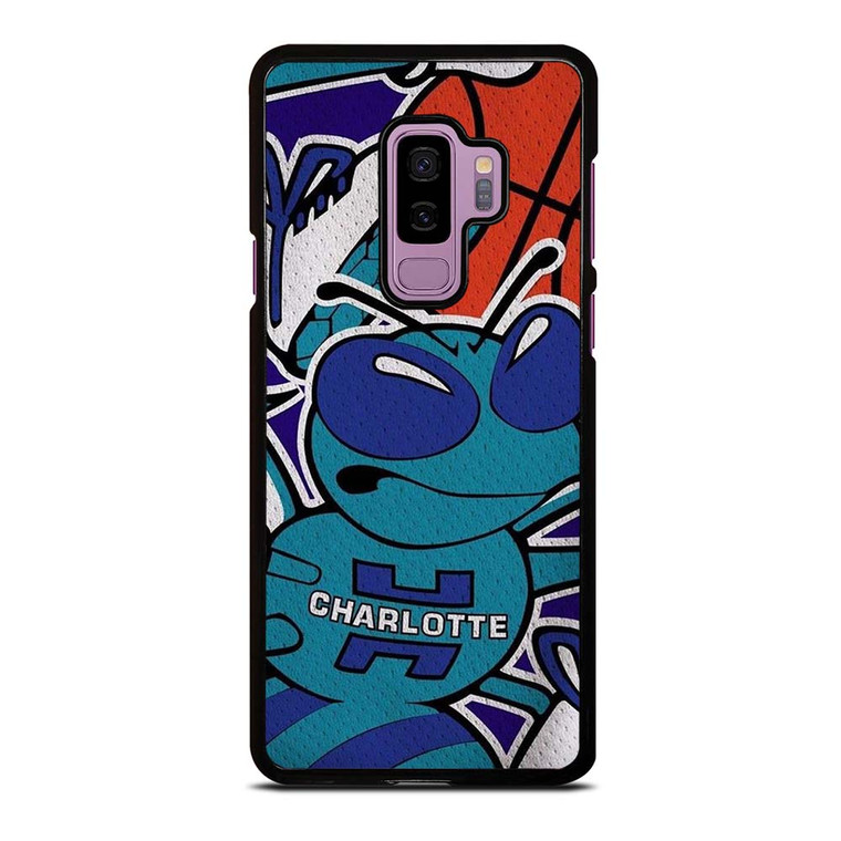 CHARLOTTE HORNETS BASKTEBALL TEAM LOGO Samsung Galaxy S9 Plus Case Cover
