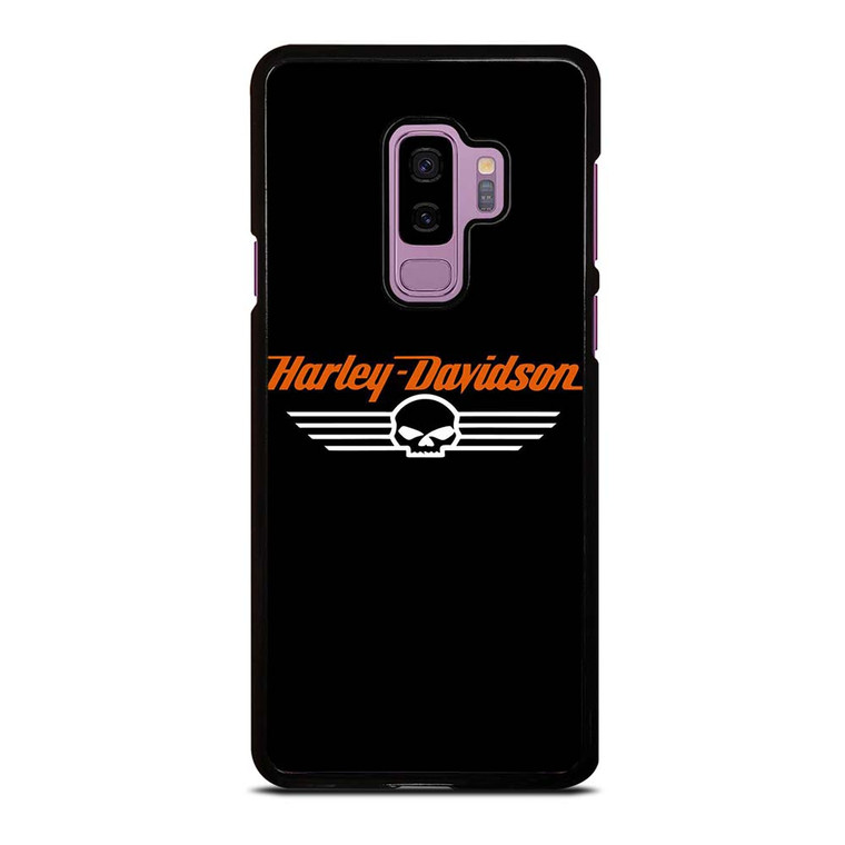 HARLEY DAVIDSON LOGO SKULL Samsung Galaxy S9 Plus Case Cover