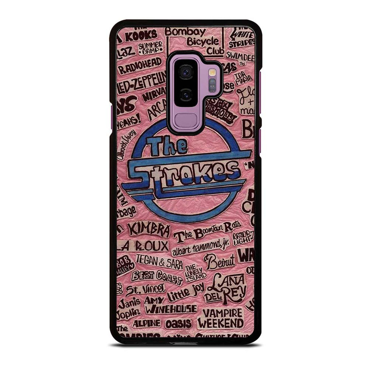 THE STROKES AND FAMOUS BAND LOGO Samsung Galaxy S9 Plus Case Cover