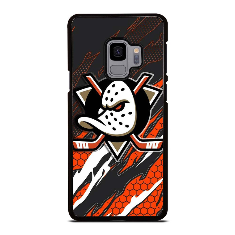 ANAHEIM DUCKS HOCKEY CLUB LOGO Samsung Galaxy S9 Case Cover ANAHEIM DUCKS HOCKEY CLUB LOGO Samsung Galaxy S9 Case Cover