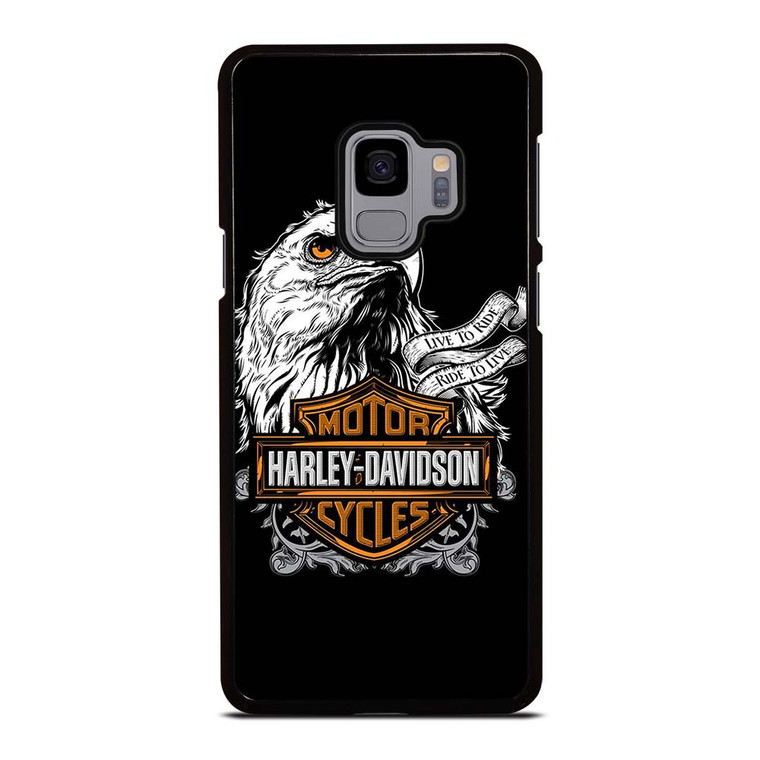 HARLEY DAVIDSON LOGO EAGLE Samsung Galaxy S9 Case Cover