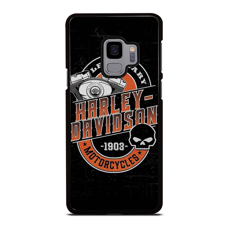 HARLEY DAVIDSON MOTORCYCLE LEGENDARY Samsung Galaxy S9 Case Cover