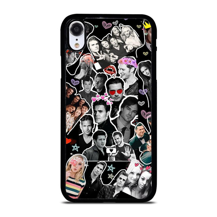 THE VAMPIRE DIARIES COLLAGE iPhone XR Case Cover