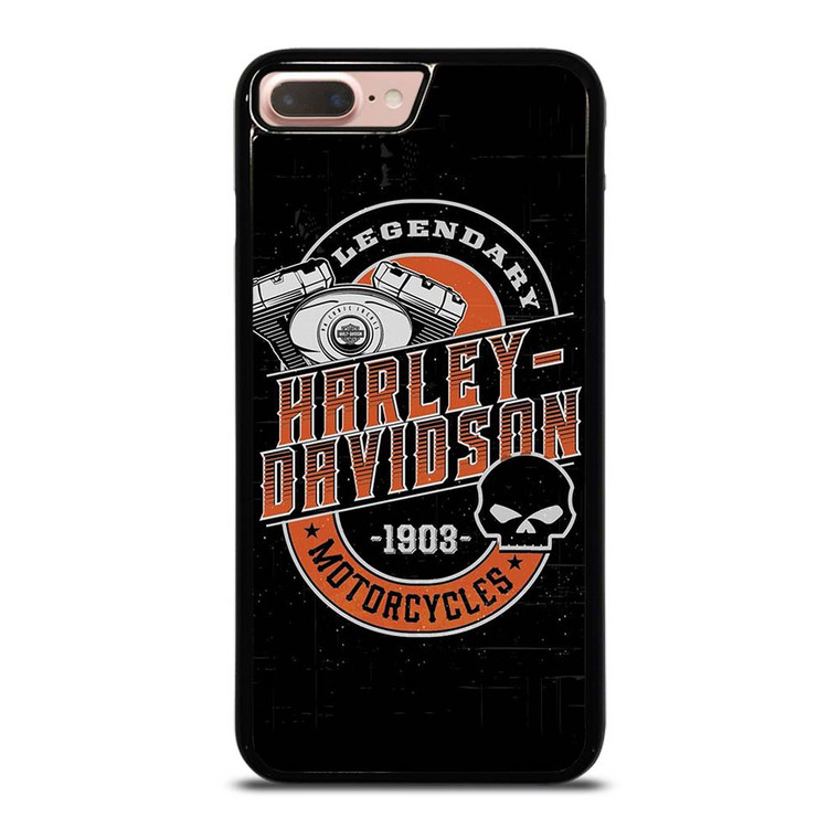 HARLEY DAVIDSON MOTORCYCLE LEGENDARY iPhone 7 / 8 Plus Case Cover