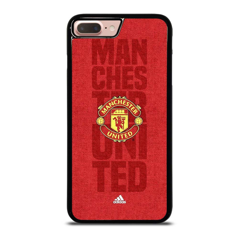 MANCHESTER UNITED FC LOGO ADIDAS iPhone 7 / 8 Plus Case Cover
