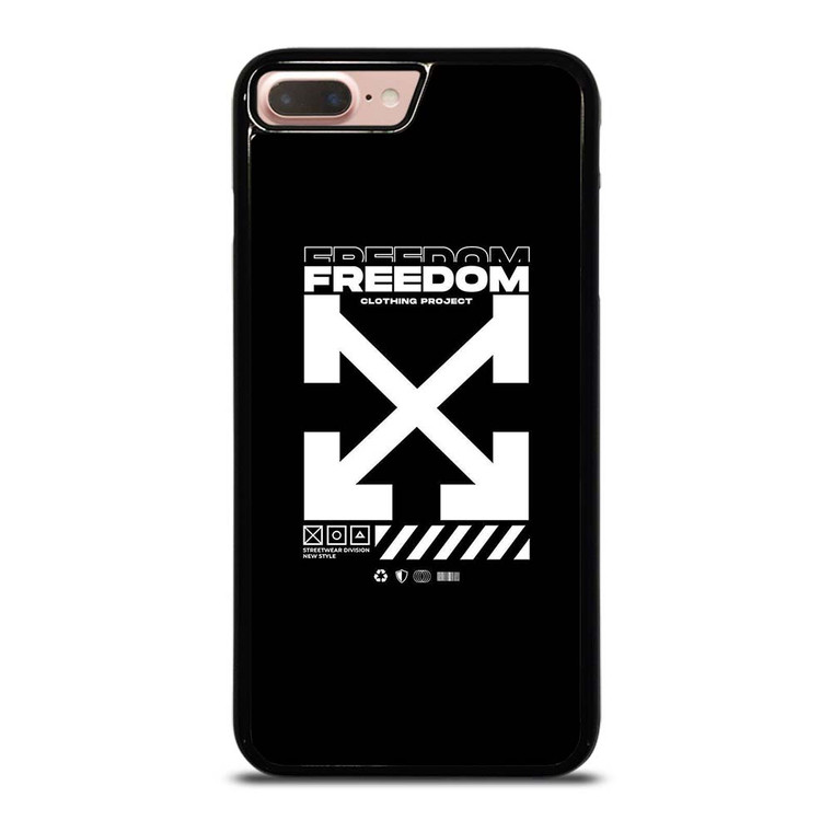 OFF WHITE CLOTHING FREEDOM iPhone 7 / 8 Plus Case Cover