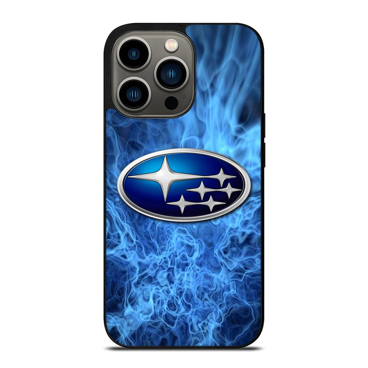 SUBARU BLUE FIRE LOGO iPhone 13 Pro Case Cover