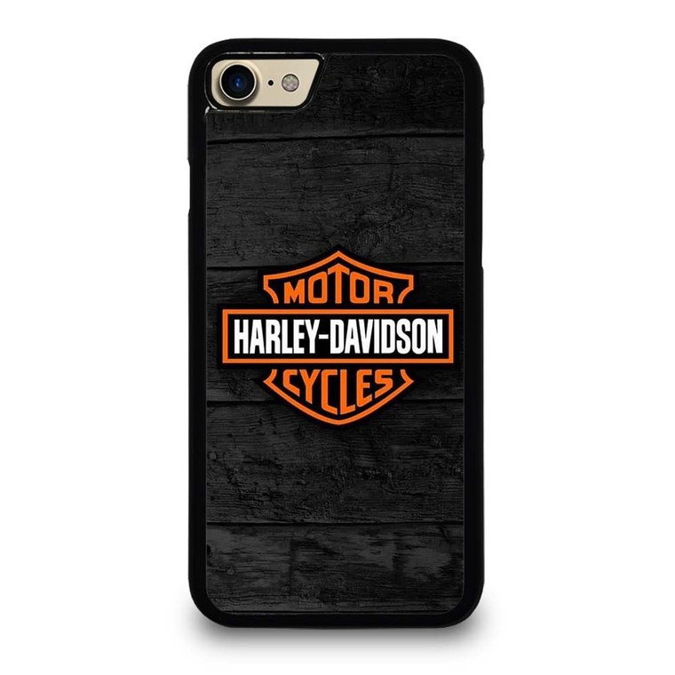HARLEY DAVIDSON MOTORCYCLE WOODEN LOGO iPhone 7 / 8 Case Cover
