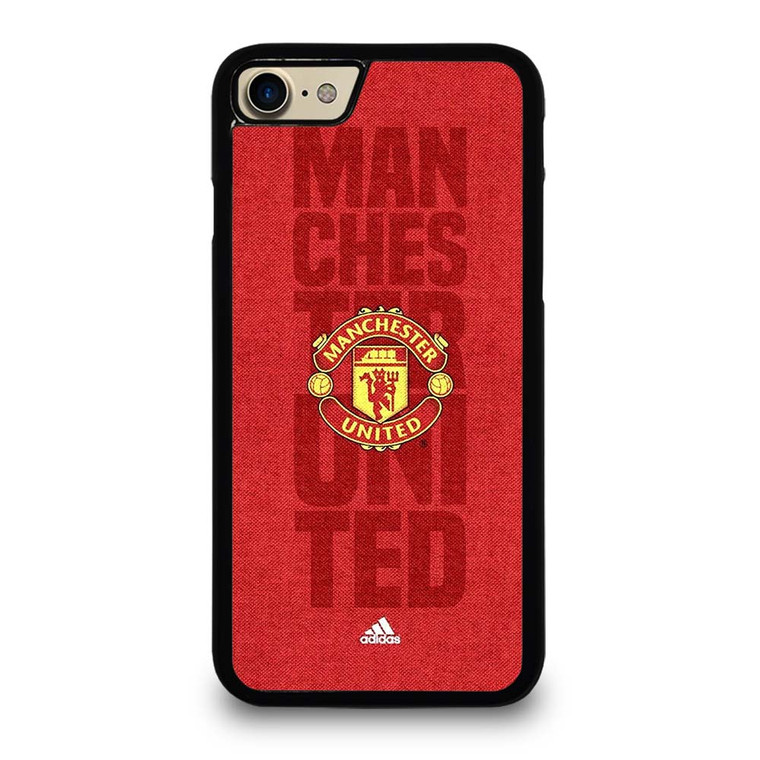 MANCHESTER UNITED FC LOGO ADIDAS iPhone 7 / 8 Case Cover MANCHESTER UNITED FC LOGO ADIDAS iPhone 7 / 8 Case Cover