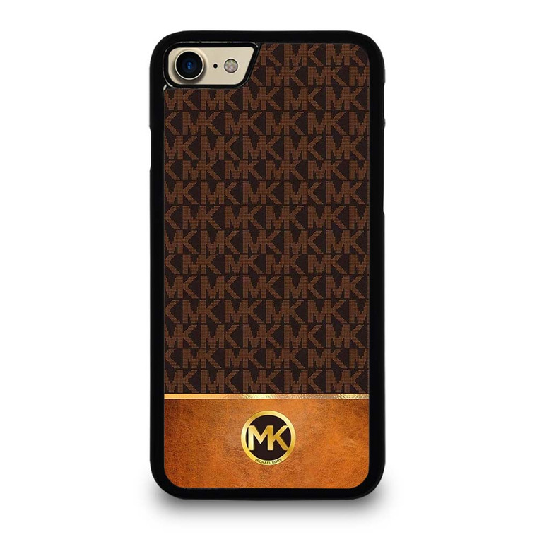 MICHAEL KORS MK LOGO BROWN ICON iPhone 7 / 8 Case Cover