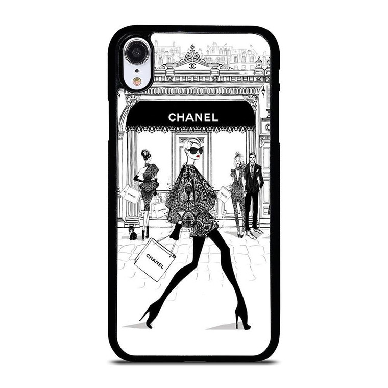 BEAUTY FASHION MEGAN HESS  CLIPART iPhone XR Case Cover