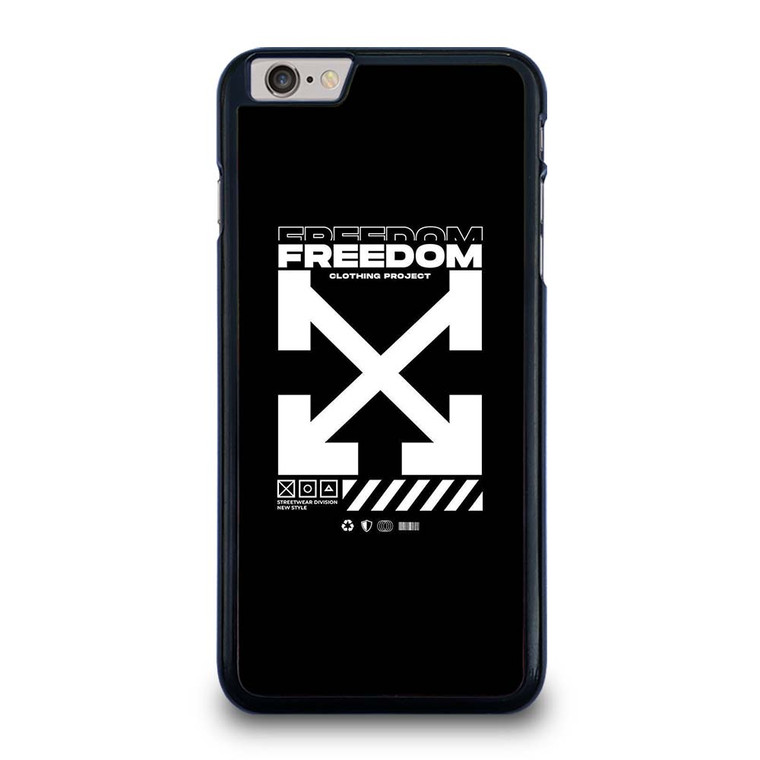 OFF WHITE CLOTHING FREEDOM iPhone 6 / 6S Plus Case Cover