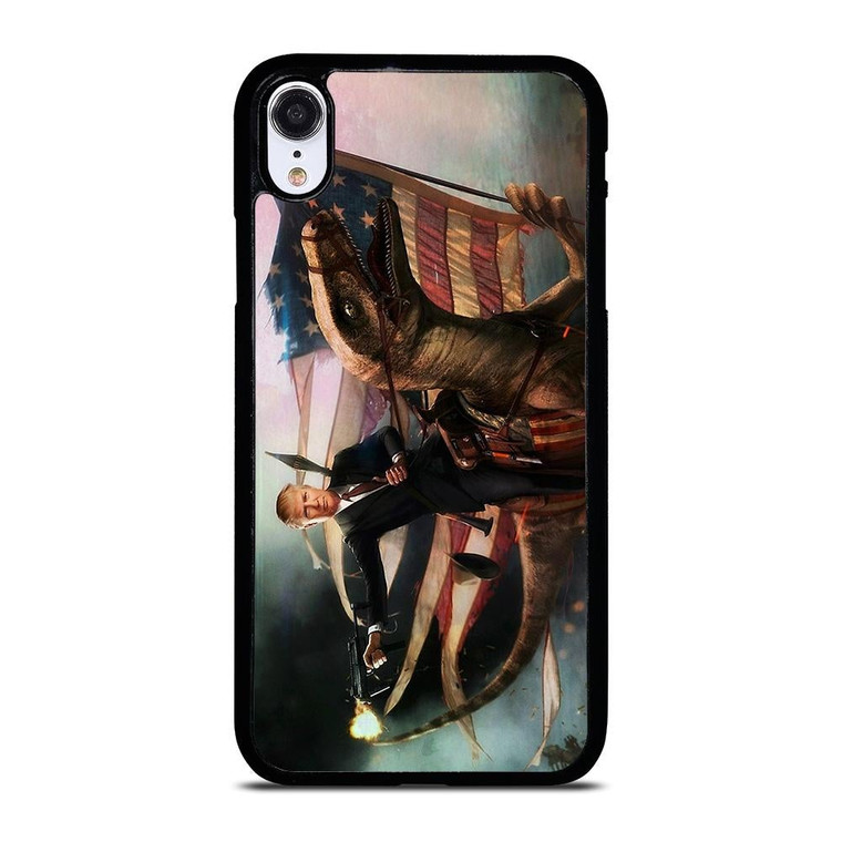 DONALD TRUMP AMERICAN RAPTOR iPhone XR Case Cover