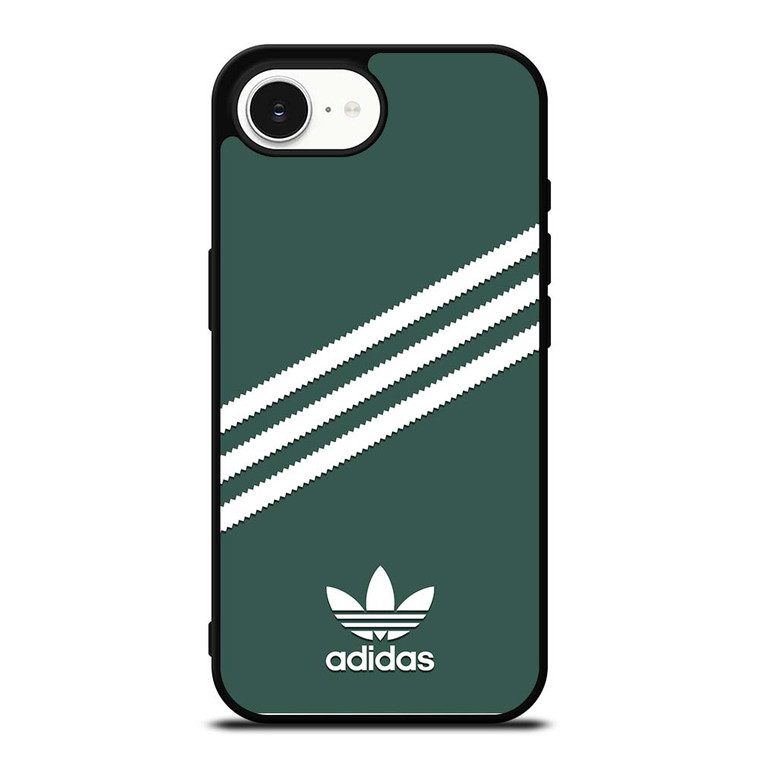 ADIDAS ORIGINALS STRIPES GREEN iPhone 16e Case Cover