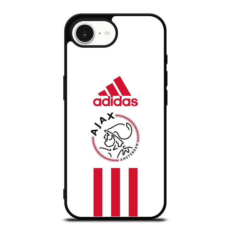 AJAX AMSTERDAM FC ADIDAS STRIPES iPhone 16e Case Cover