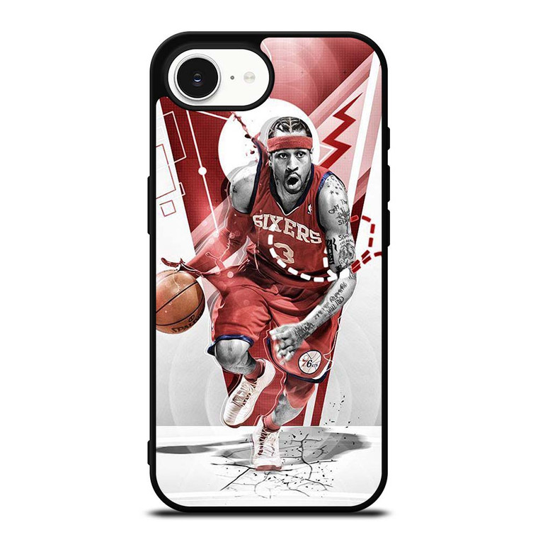 ALLEN IVERSON SIXERS BASKETBALL iPhone 16e Case Cover