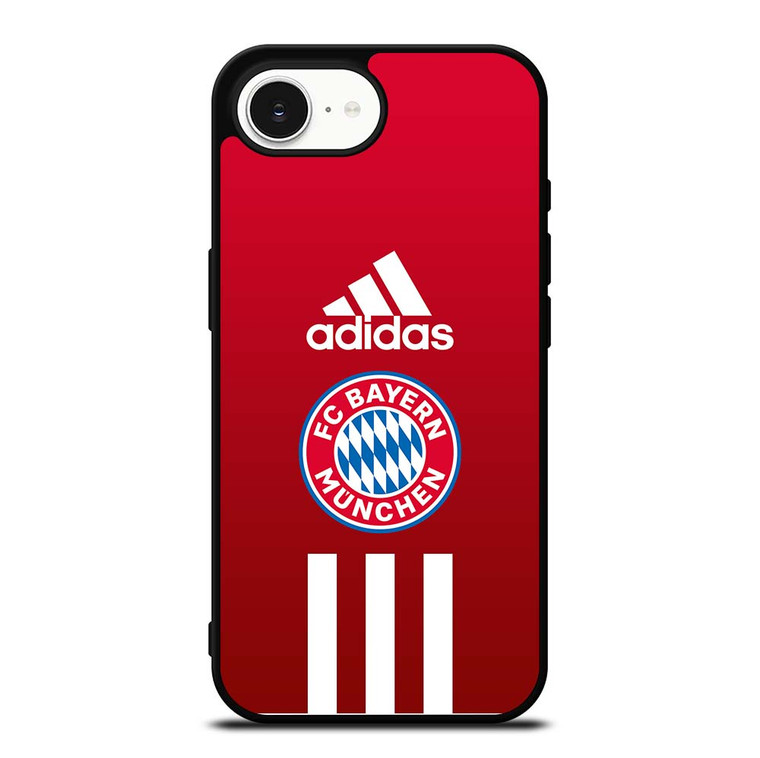 BAYERN MUNCHEN FC ADIDAS STRIPES iPhone 16e Case Cover