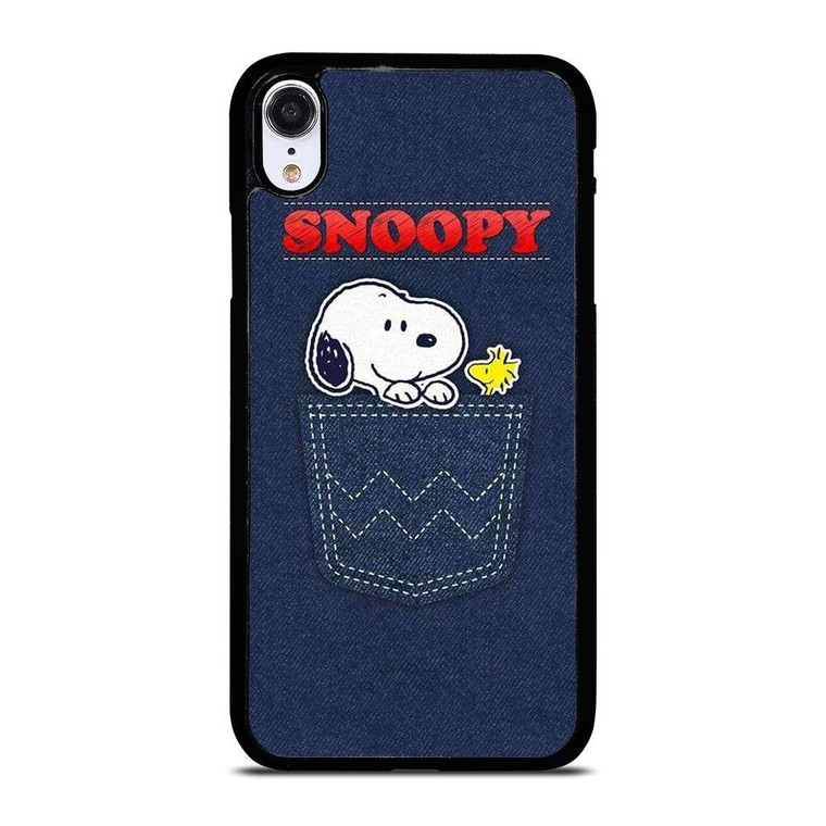 SNOOPY IN POCKET CARTOON iPhone XR Case Cover