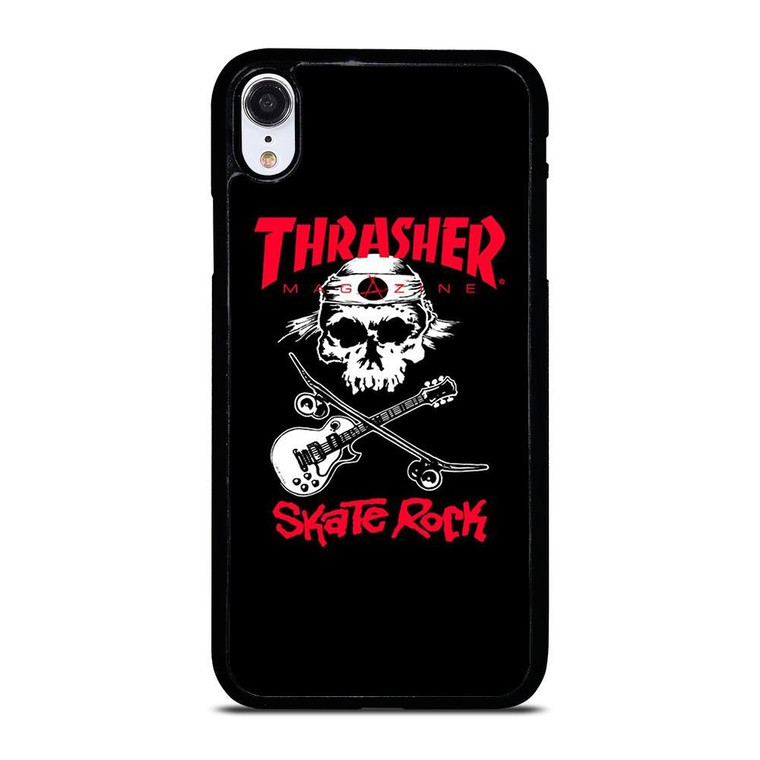 THRASHER SKATEBOARD MAGAZINE SKULL iPhone XR Case Cover