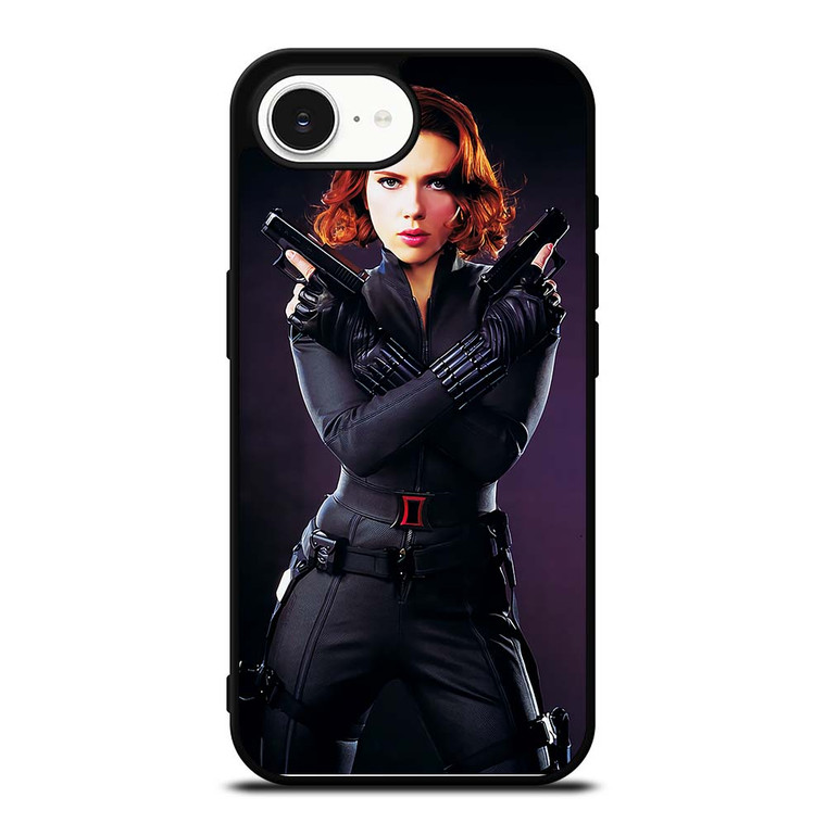 BLACK WIDOW SEXY GUN AVENGERS iPhone 16e Case Cover