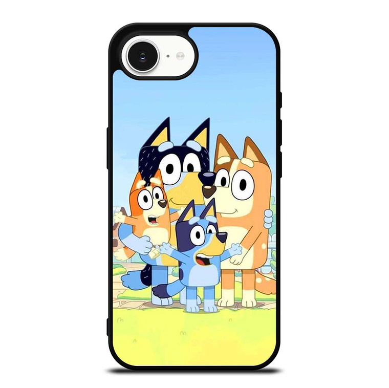 BLUEY CHARACTERS CARTOON iPhone 16e Case Cover