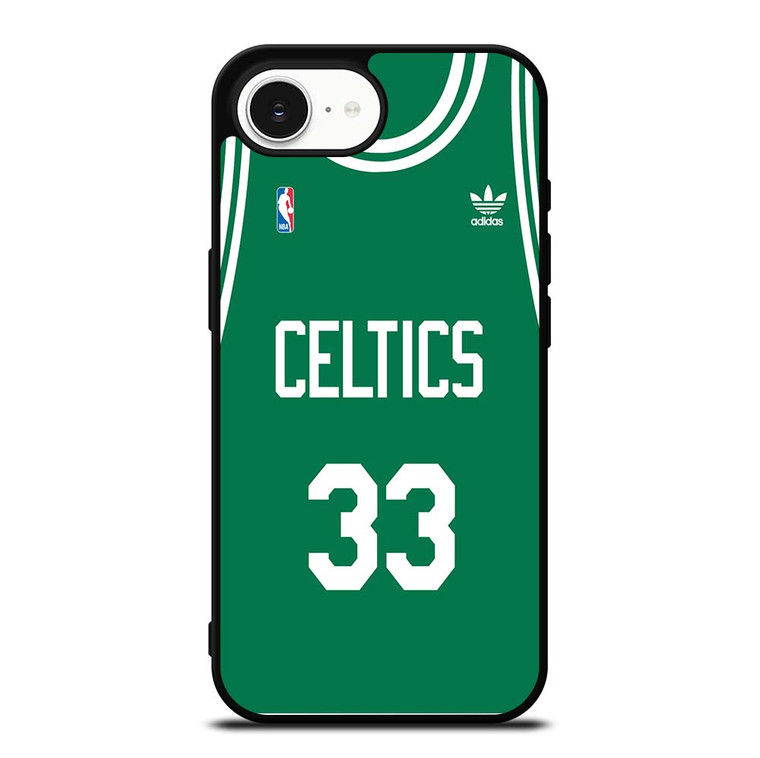 BOSTON CELTICS LARRY BIRD 33 JERSEY iPhone 16e Case Cover