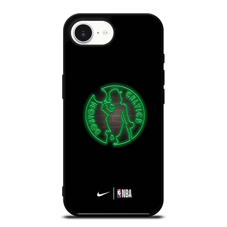 BOSTON CELTICS NEON NIKE NBA iPhone 16e Case Cover