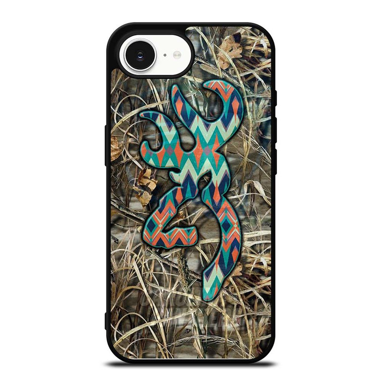 CAMO BROWNING LOGO iPhone 16e Case Cover