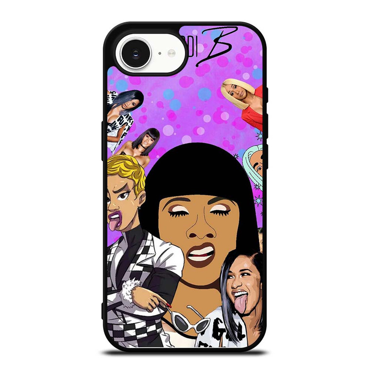 CARDI B CARTOON iPhone 16e Case Cover