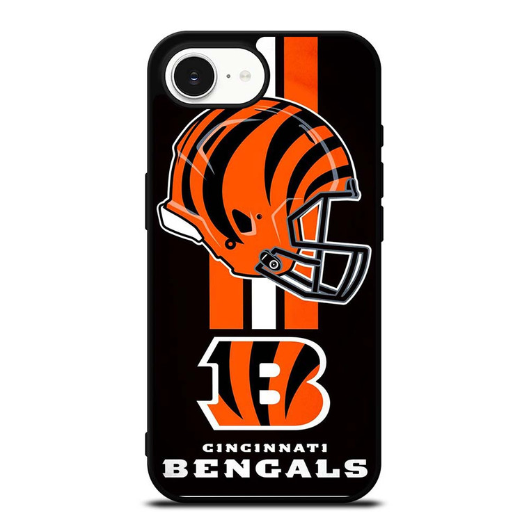 CINCINNATI BENGALS NFL FOOTBALL TEAM LOGO iPhone 16e Case Cover