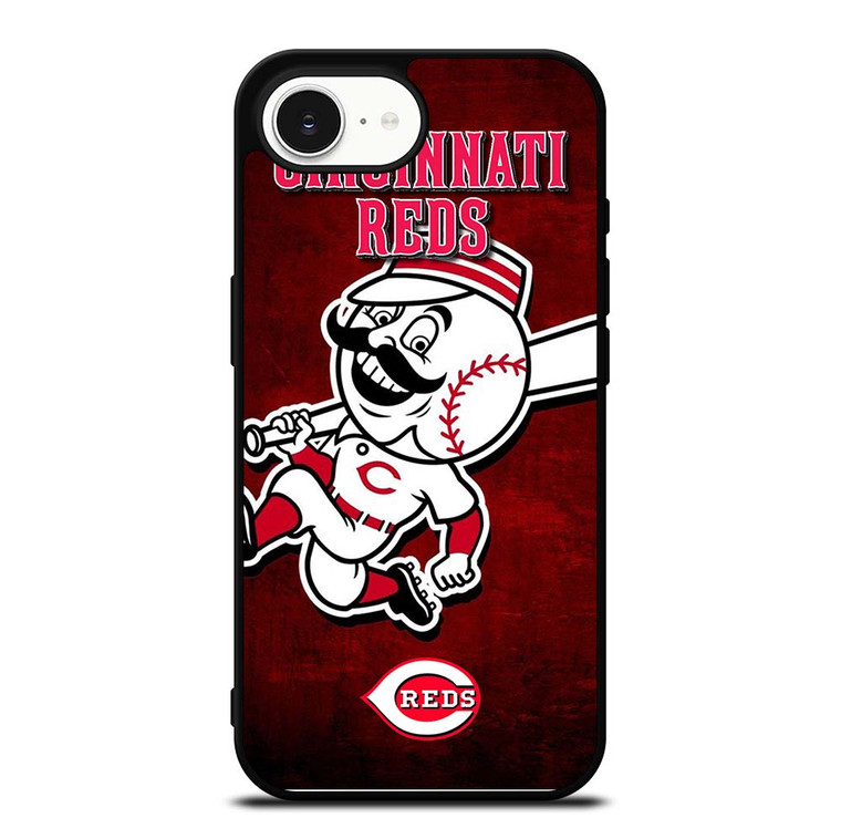 CINCINNATI REDS LOGO BASEBALL iPhone 16e Case Cover