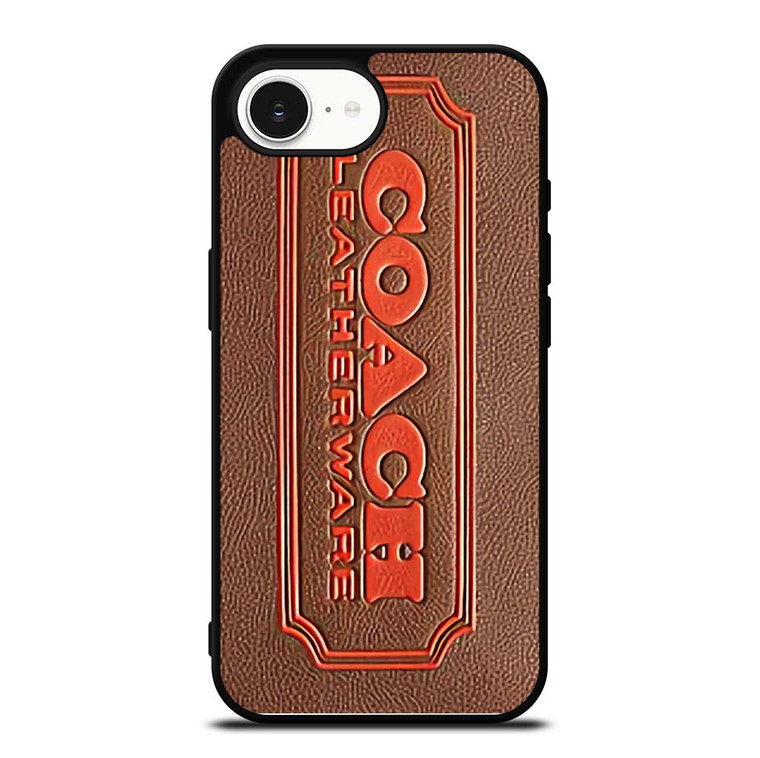 COACH LEATHERWARE EMBOSS iPhone 16e Case Cover