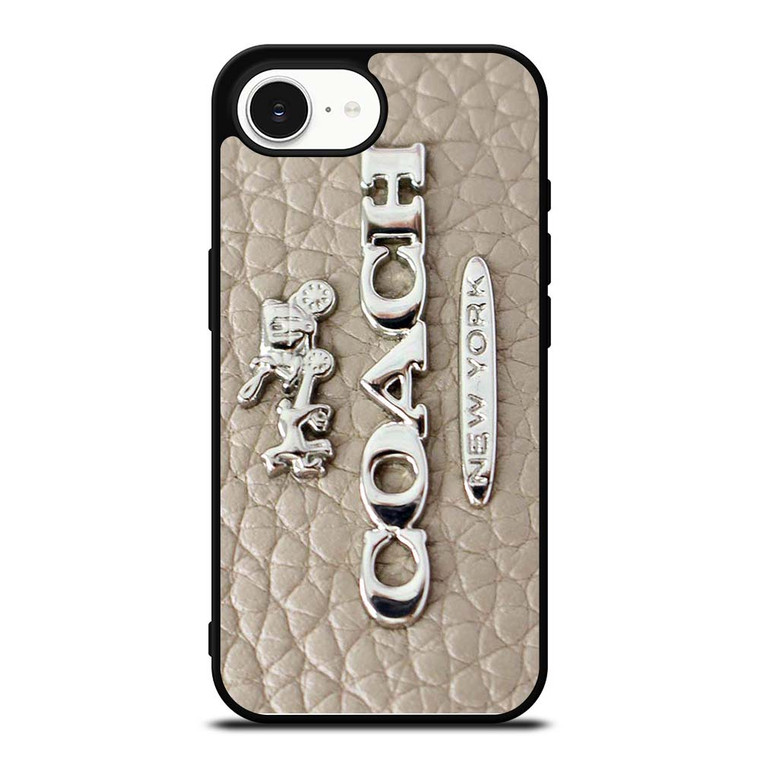 COACH LOGO GLOWING TEXTURE iPhone 16e Case Cover