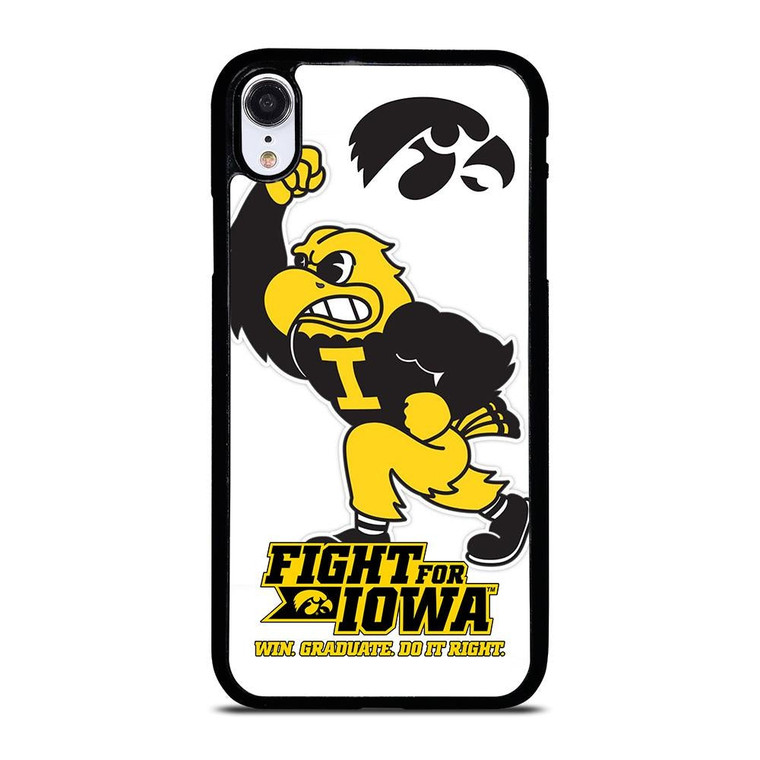 IOWA HAWKEYES MASCOT 2 iPhone XR Case Cover