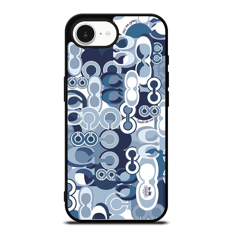 COACH NEW YORK BLUE iPhone 16e Case Cover