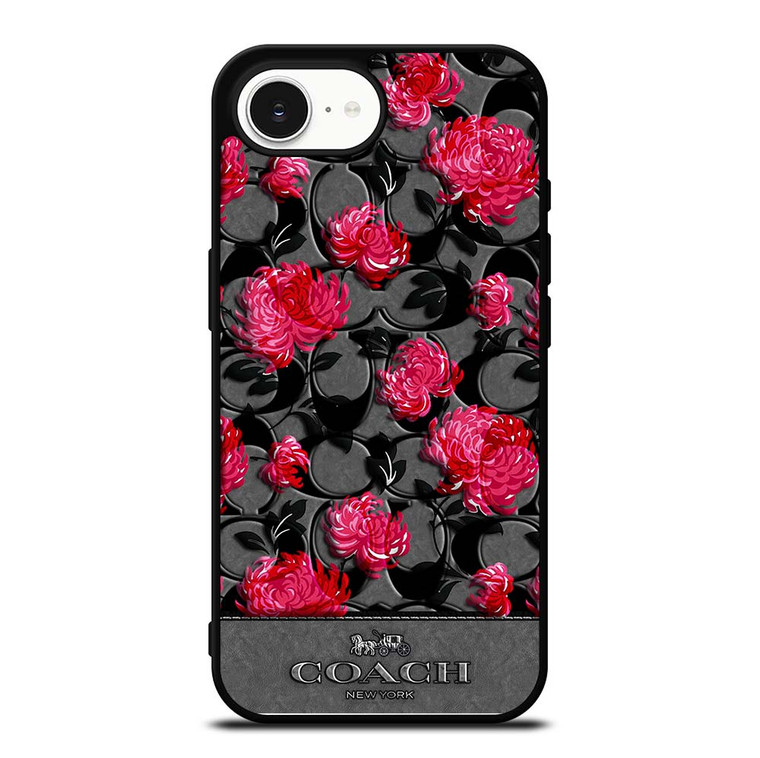COACH NEW YORK FLOWER 3 iPhone 16e Case Cover