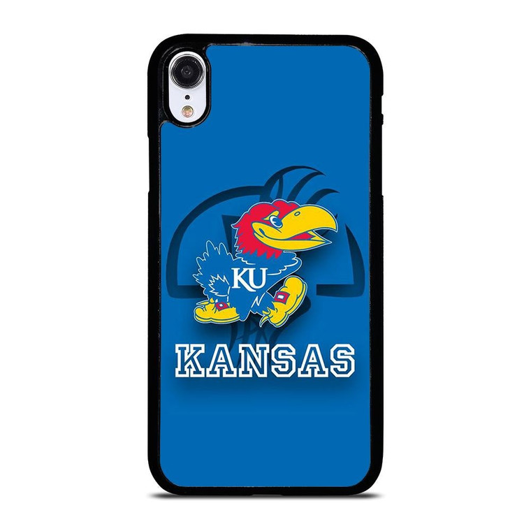 KANSAS JAYHAWKS BASKETBALL LOGO iPhone XR Case Cover