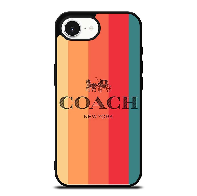 COACH NEW YORK STRIPES 2 iPhone 16e Case Cover
