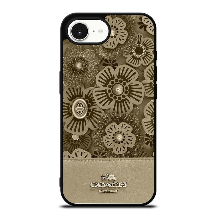 COACH NEW YORK TEA ROSE 2 iPhone 16e Case Cover