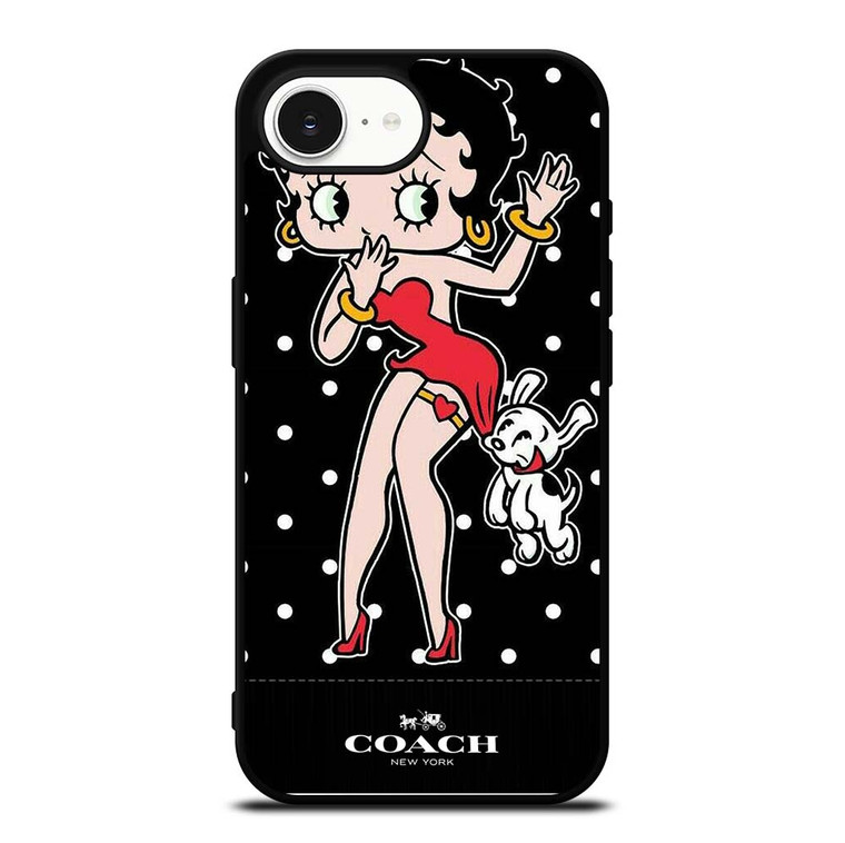 COACH NEW YORK X SEXY BETTY BOOP iPhone 16e Case Cover