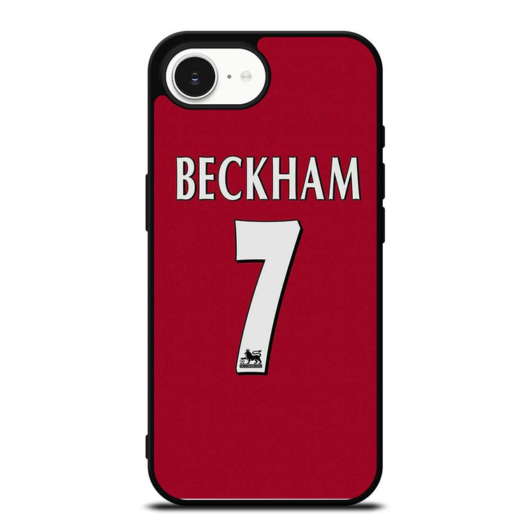 DAVID BECKHAM JERSEY MANCHESTER UNITED iPhone 16e Case Cover