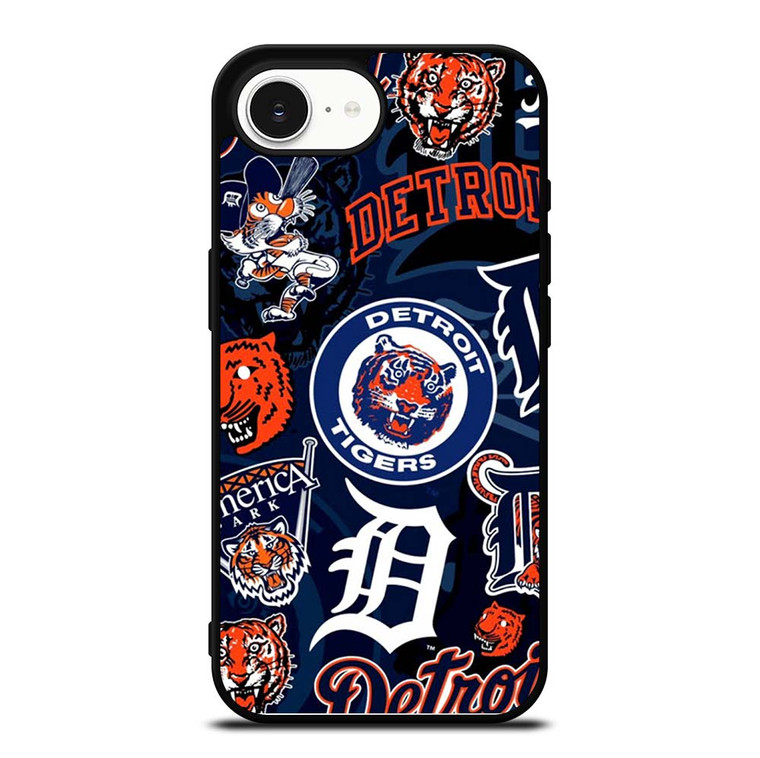 DETROIT TIGERS BASEBALL COLLAGE iPhone 16e Case Cover