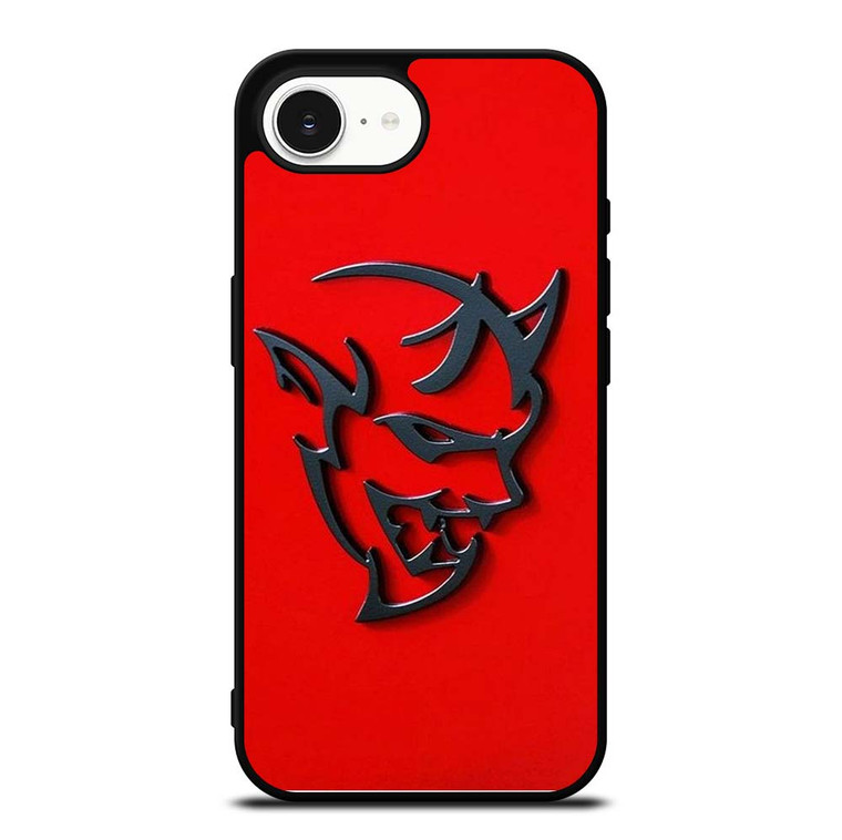 DODGE DEMON LOGO RED iPhone 16e Case Cover