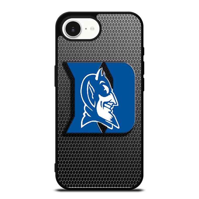 DUKE BLUE DEVILS METAL LOGO iPhone 16e Case Cover