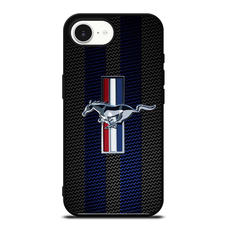 FORD MUSTANG STRIPE LOGO iPhone 16e Case Cover