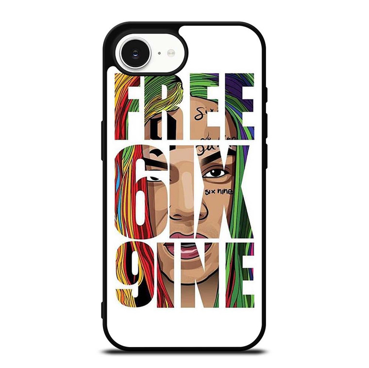 FREE 6IX9INE 69 SIXNINE CARTOON RAPPER iPhone 16e Case Cover