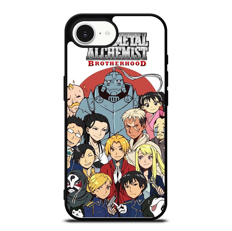 FULLMETAL ALCHEMIST BROTHERHOOD CHARACTER iPhone 16e Case Cover