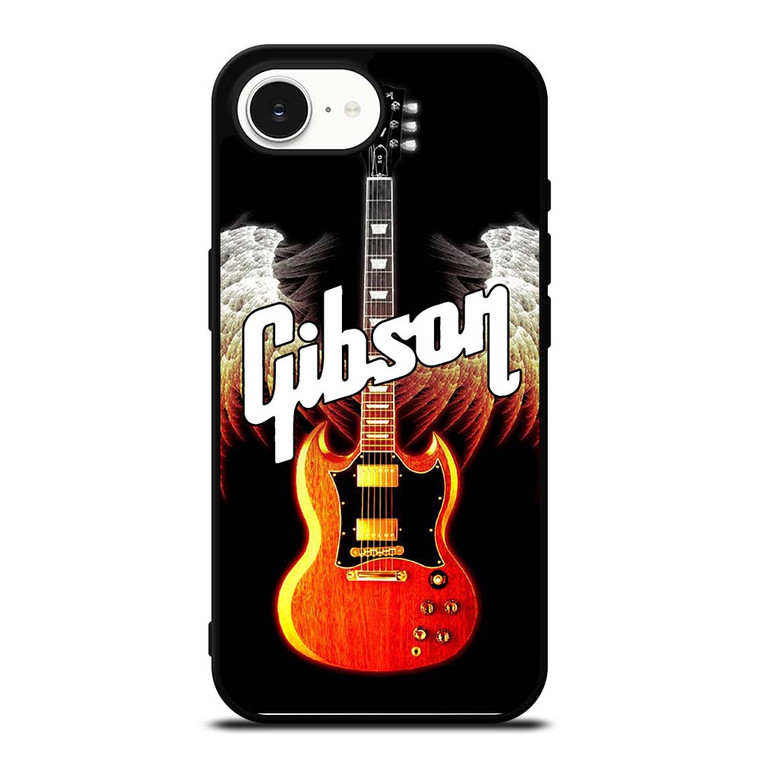 GIBSON GUITAR WINGS LOGO iPhone 16e Case Cover