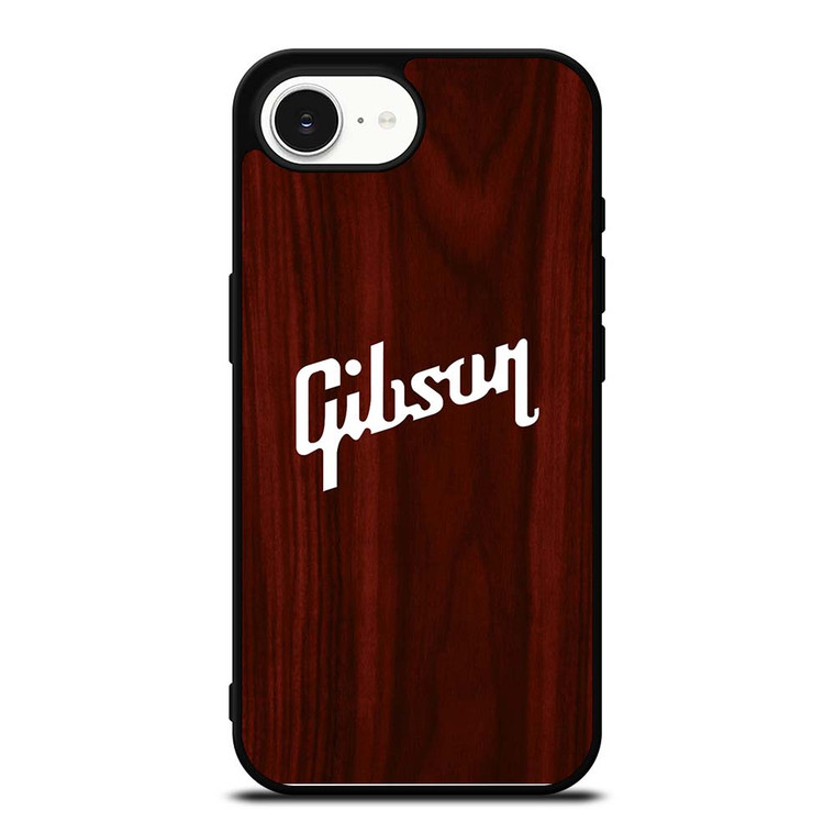 GIBSON GUITAR WOODEN LOGO iPhone 16e Case Cover