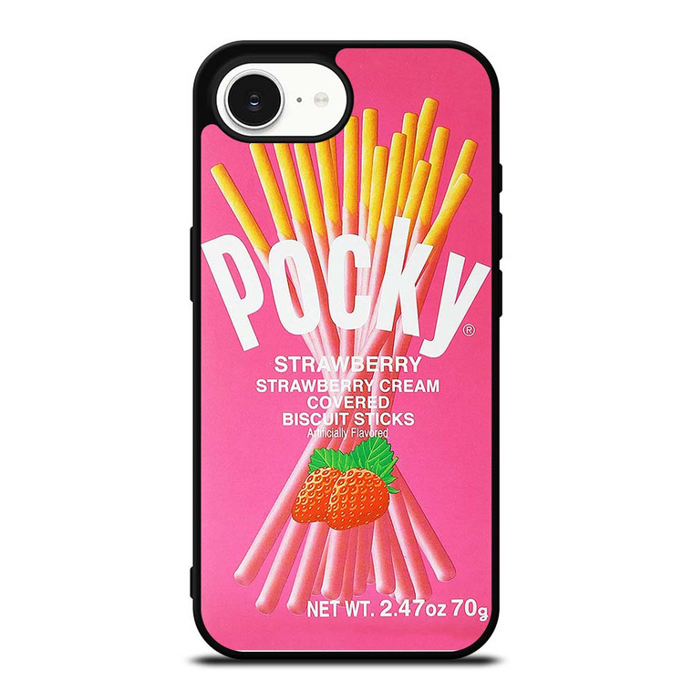 GLICO POCKY STRAWBERRY iPhone 16e Case Cover